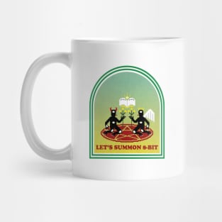 Let's Summon 8-bit Green Mug